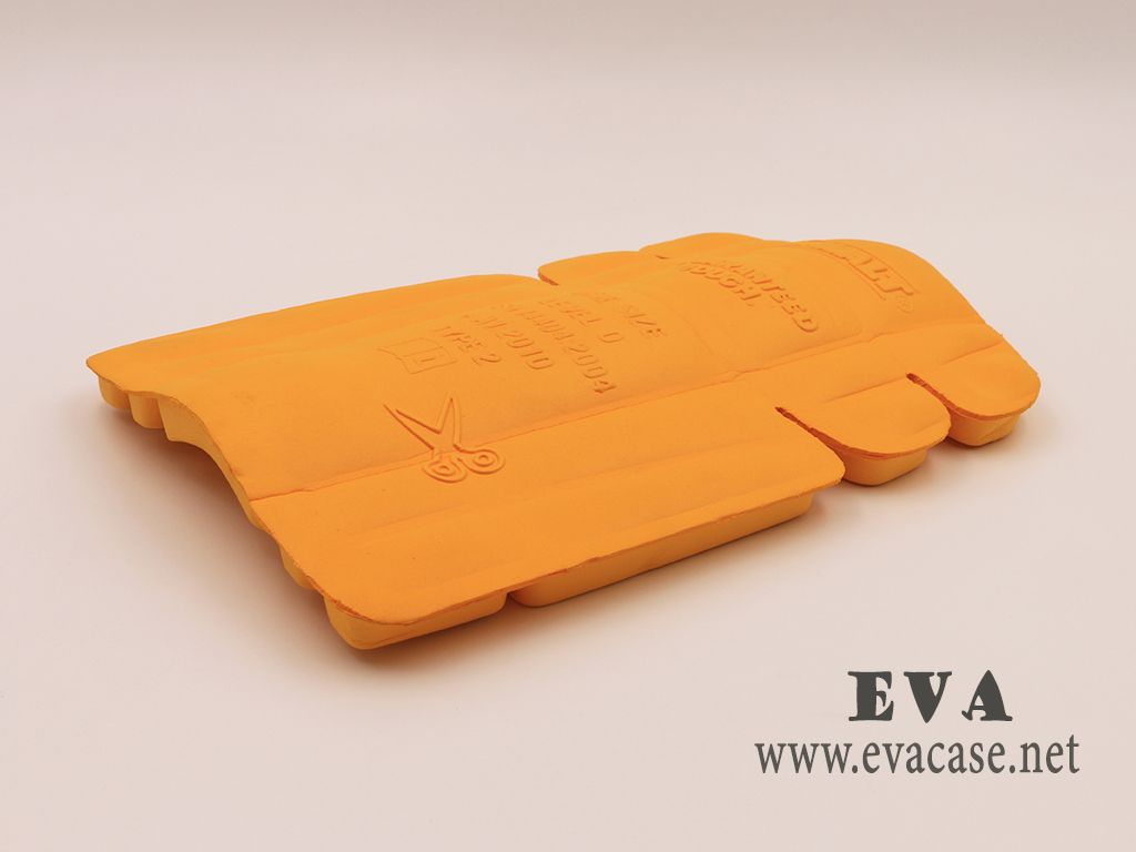 Dewalt foam knee pads inserts 100 percent yellow Polyethylene soft and durable for workpants